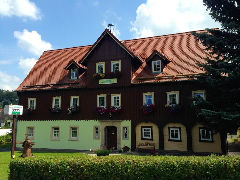 Pension Immergruen Kurort Jonsdorf Luaran gambar